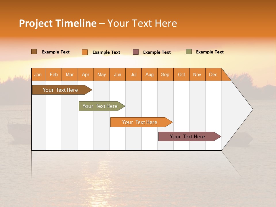 Exotic Shore Atlantic PowerPoint Template