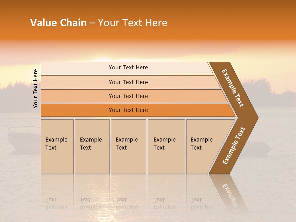 Exotic Shore Atlantic PowerPoint Template