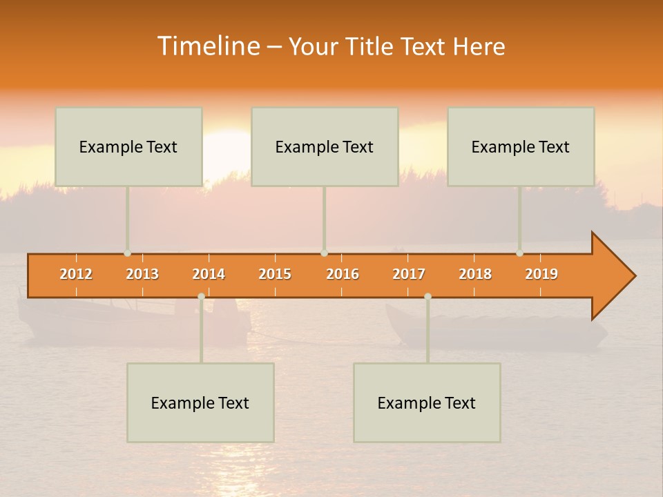 Exotic Shore Atlantic PowerPoint Template