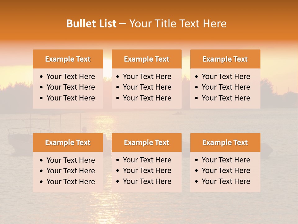 Exotic Shore Atlantic PowerPoint Template