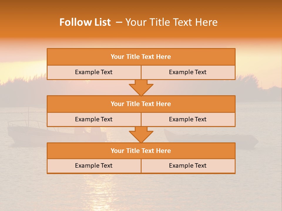 Exotic Shore Atlantic PowerPoint Template