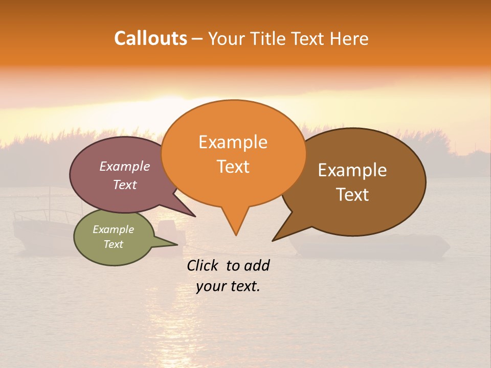 Exotic Shore Atlantic PowerPoint Template