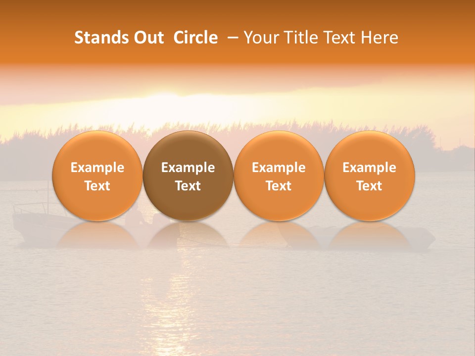 Exotic Shore Atlantic PowerPoint Template