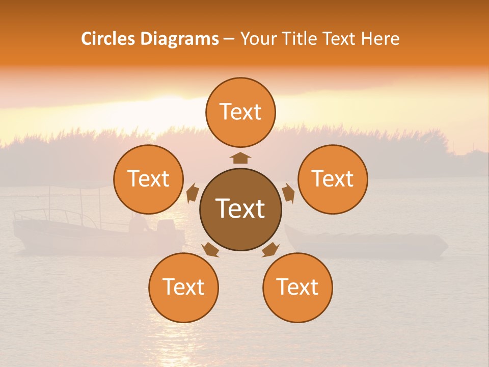 Exotic Shore Atlantic PowerPoint Template