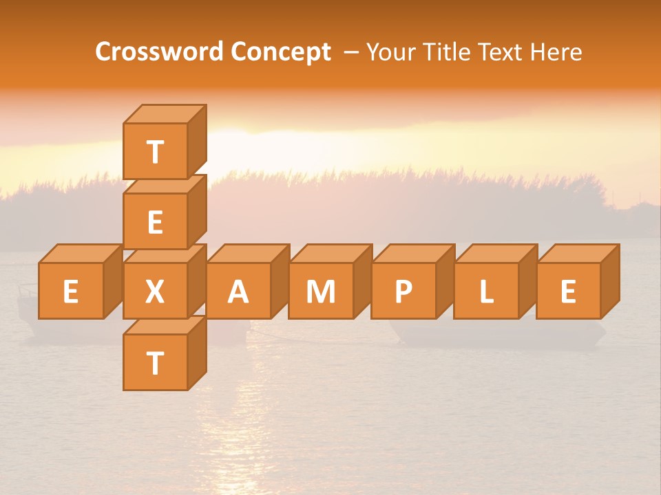 Exotic Shore Atlantic PowerPoint Template