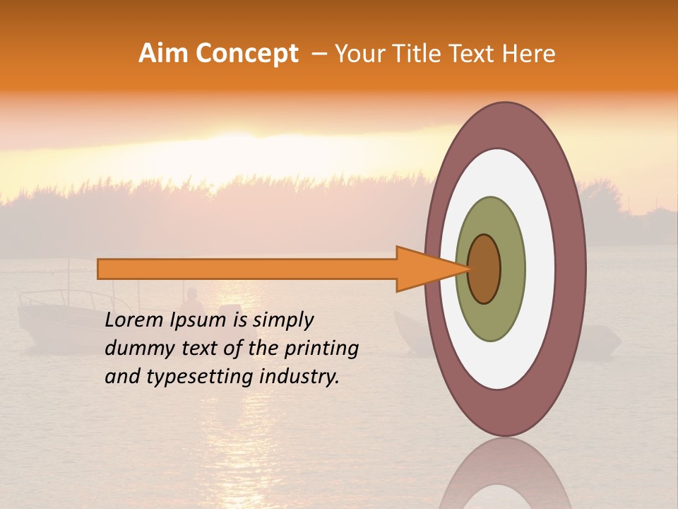 Exotic Shore Atlantic PowerPoint Template