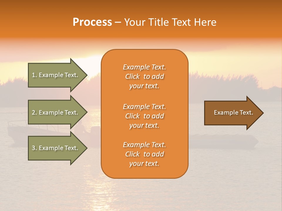 Exotic Shore Atlantic PowerPoint Template