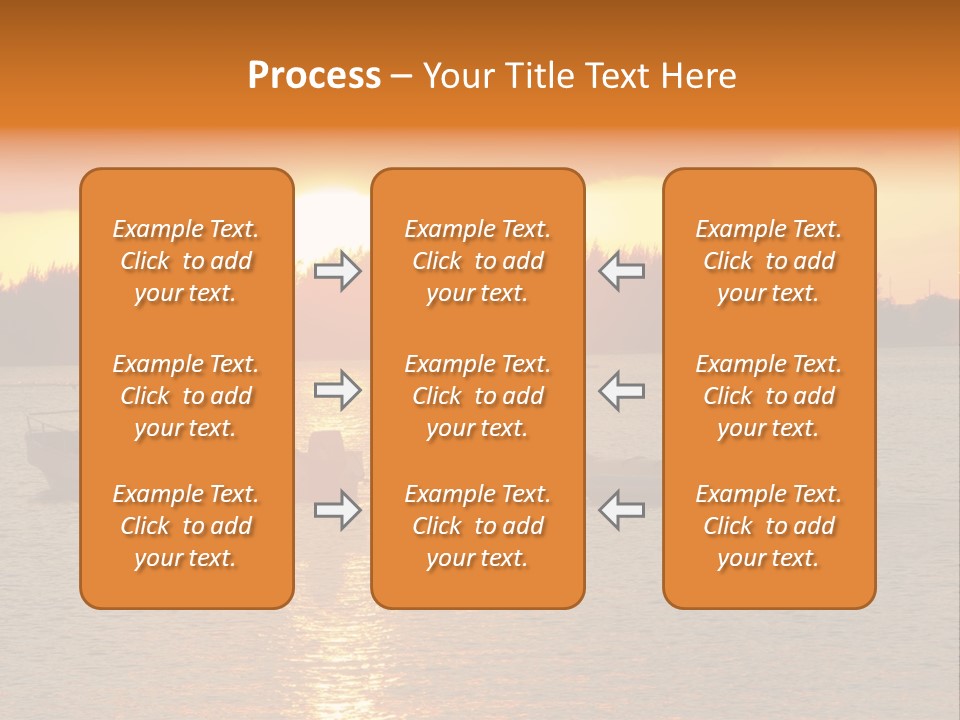 Exotic Shore Atlantic PowerPoint Template