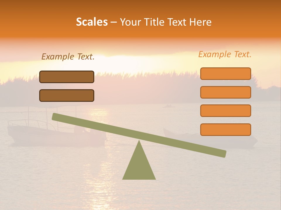 Exotic Shore Atlantic PowerPoint Template