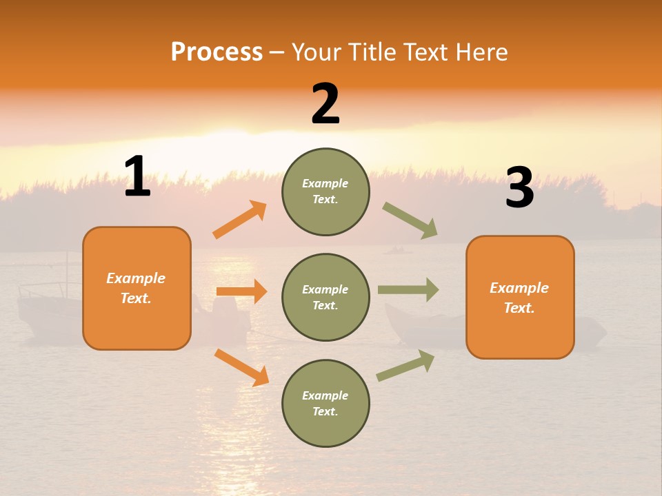 Exotic Shore Atlantic PowerPoint Template