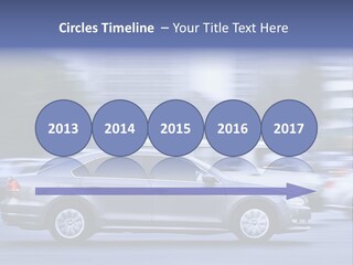 Building Rush Automobile PowerPoint Template