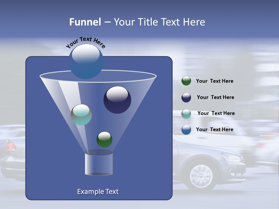 Building Rush Automobile PowerPoint Template