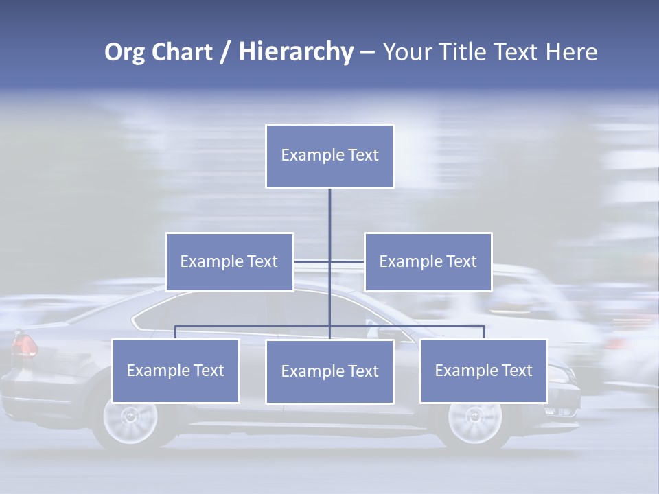 Building Rush Automobile PowerPoint Template