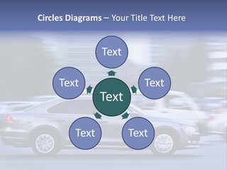 Building Rush Automobile PowerPoint Template