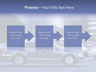 Building Rush Automobile PowerPoint Template