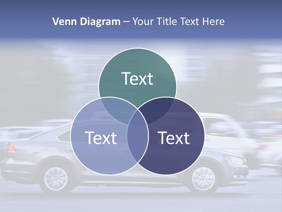 Building Rush Automobile PowerPoint Template