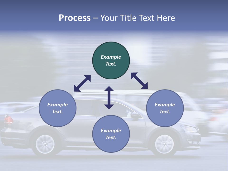 Building Rush Automobile PowerPoint Template