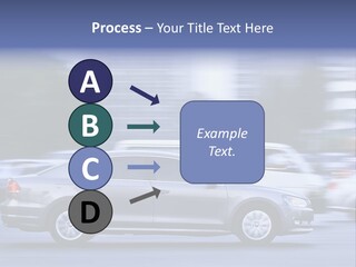 Building Rush Automobile PowerPoint Template