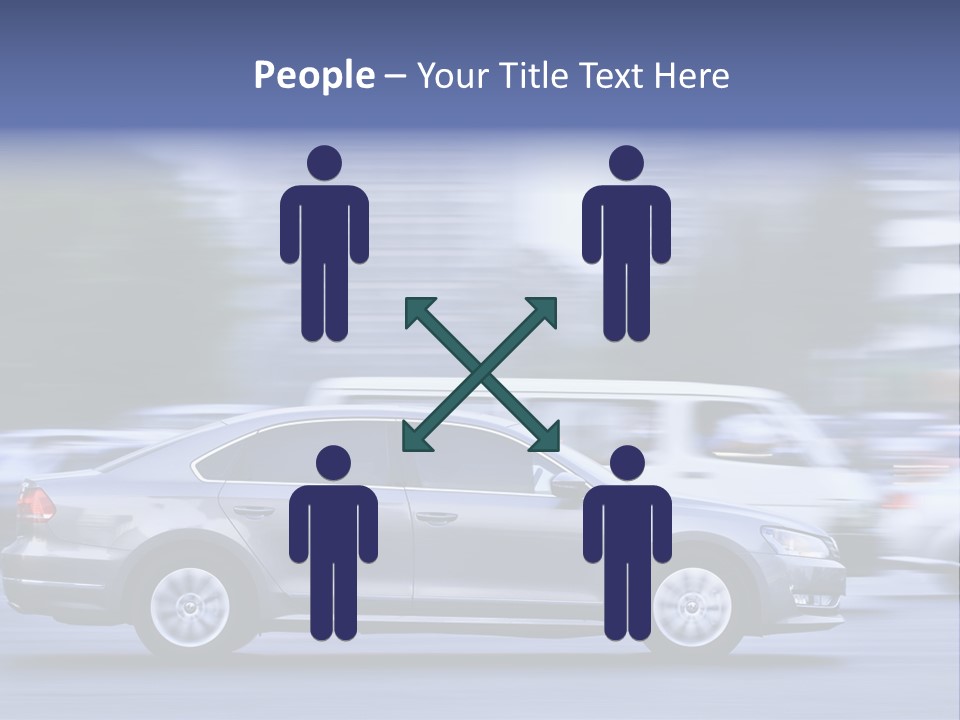 Building Rush Automobile PowerPoint Template