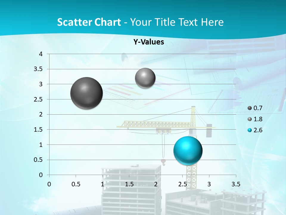 Architecture Building Crane PowerPoint Template