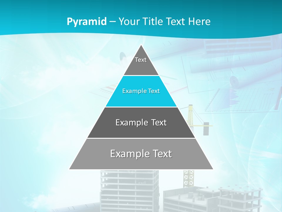 Architecture Building Crane PowerPoint Template