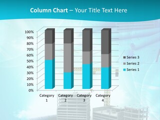 Architecture Building Crane PowerPoint Template