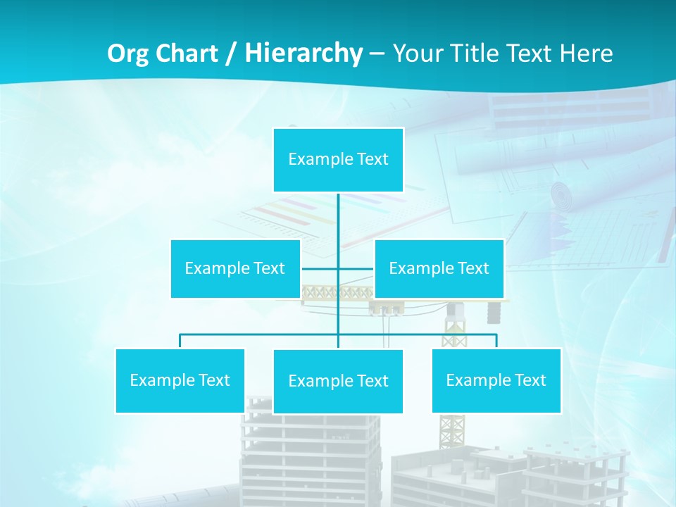Architecture Building Crane PowerPoint Template