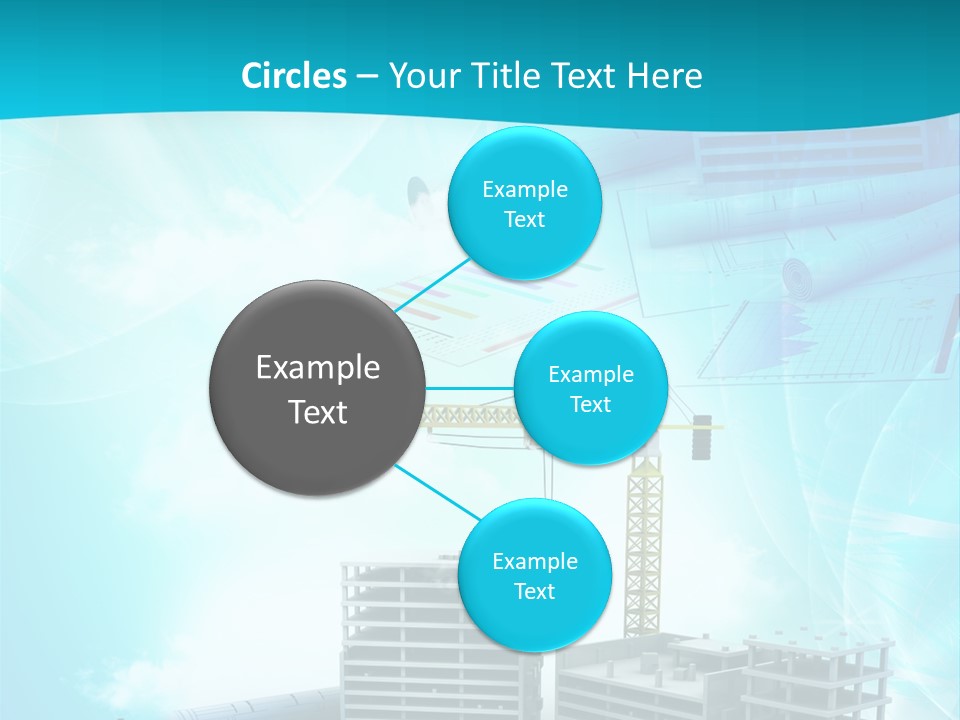 Architecture Building Crane PowerPoint Template