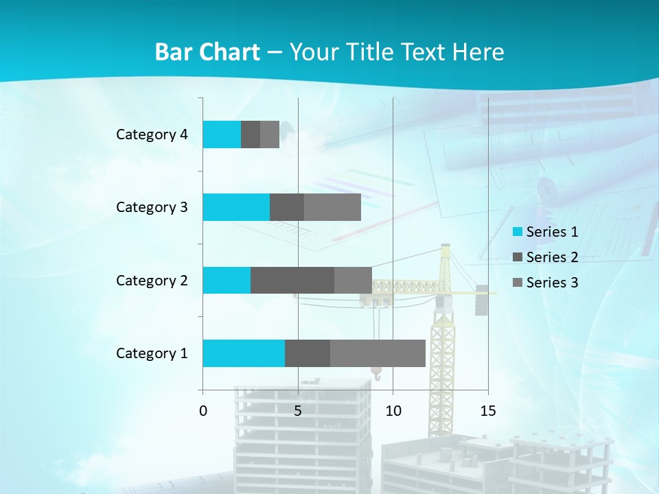 Architecture Building Crane PowerPoint Template