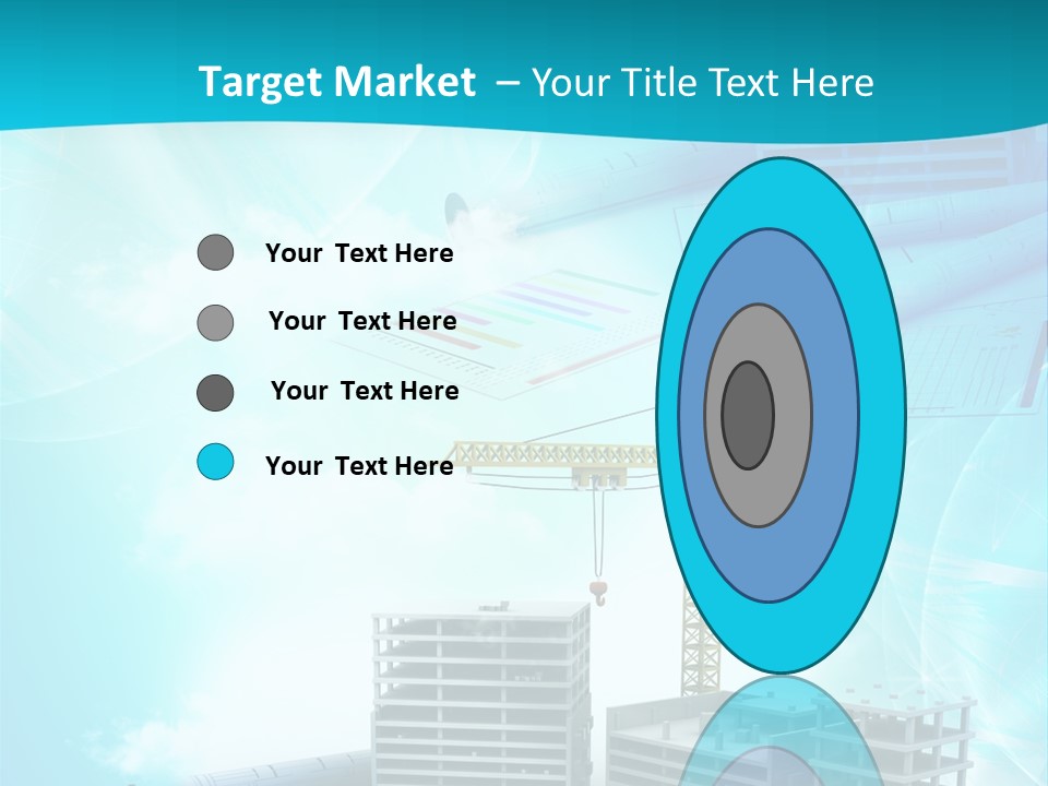 Architecture Building Crane PowerPoint Template