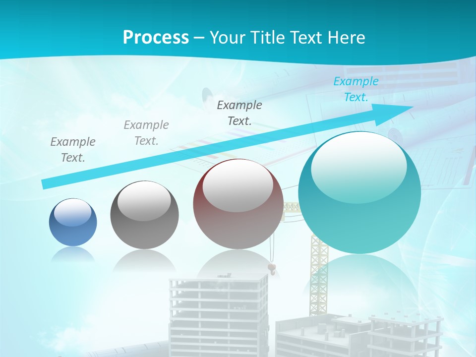 Architecture Building Crane PowerPoint Template