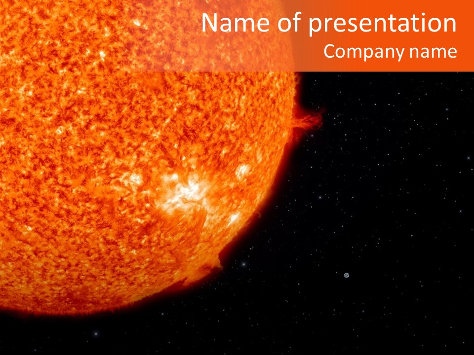 View Planet Universe PowerPoint Template