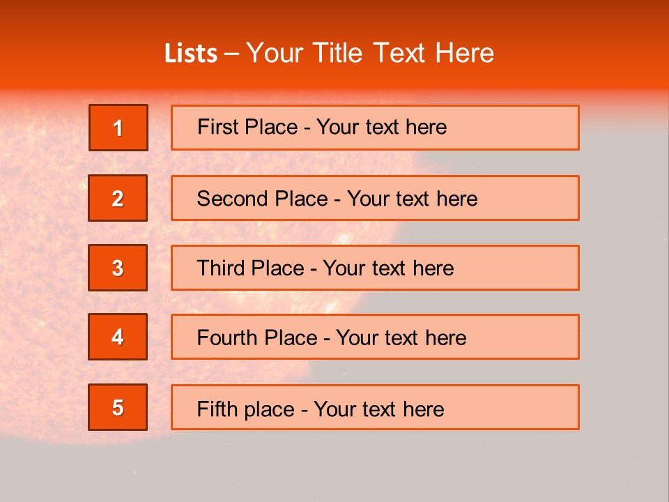 View Planet Universe PowerPoint Template