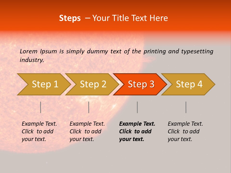 View Planet Universe PowerPoint Template
