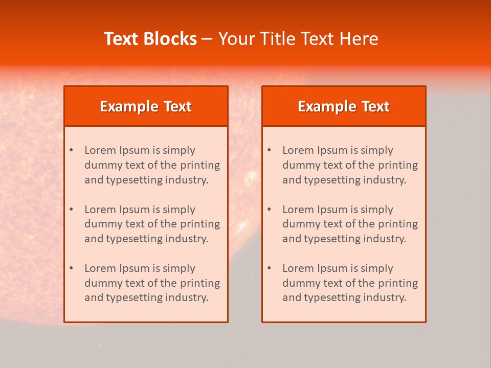 View Planet Universe PowerPoint Template