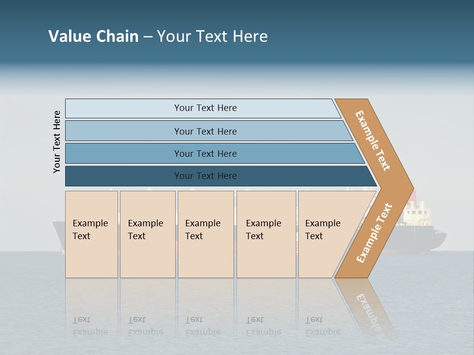 Container Pump Water Scape PowerPoint Template
