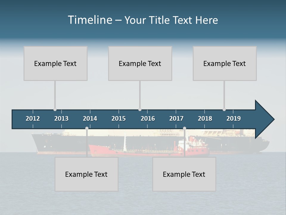 Container Pump Water Scape PowerPoint Template