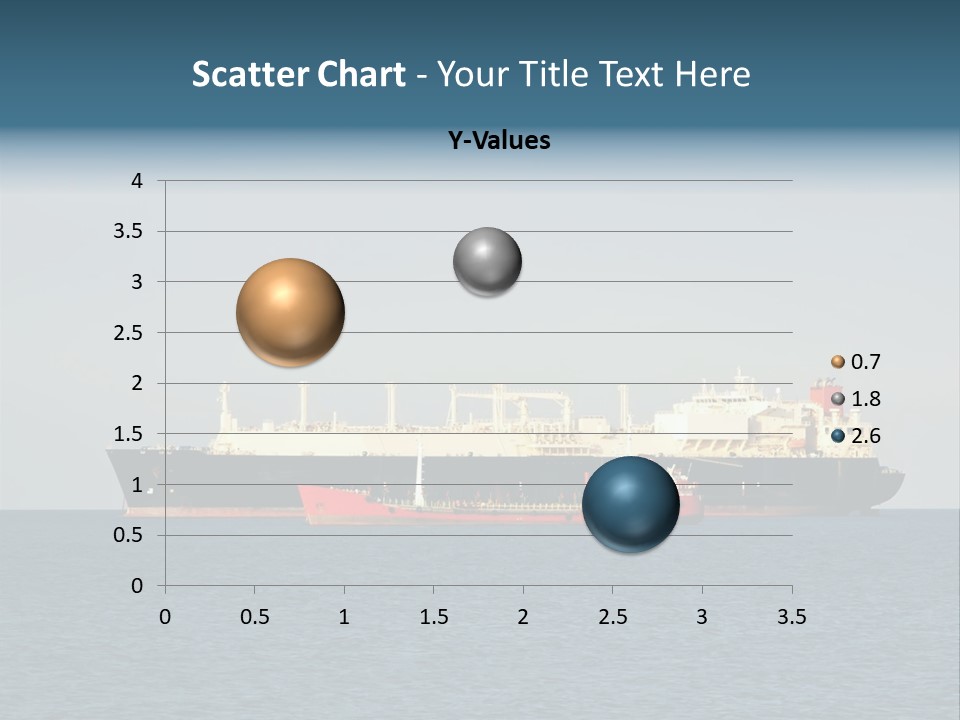 Container Pump Water Scape PowerPoint Template