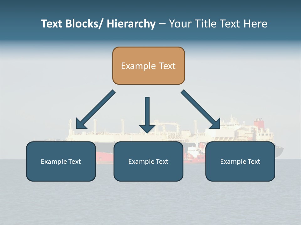 Container Pump Water Scape PowerPoint Template
