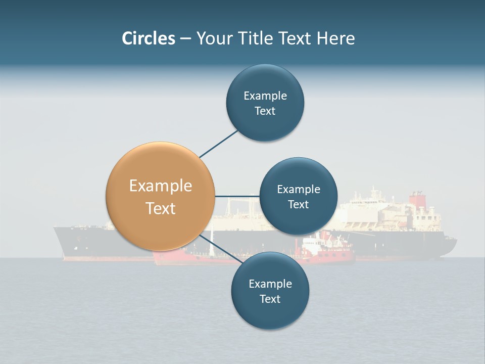 Container Pump Water Scape PowerPoint Template