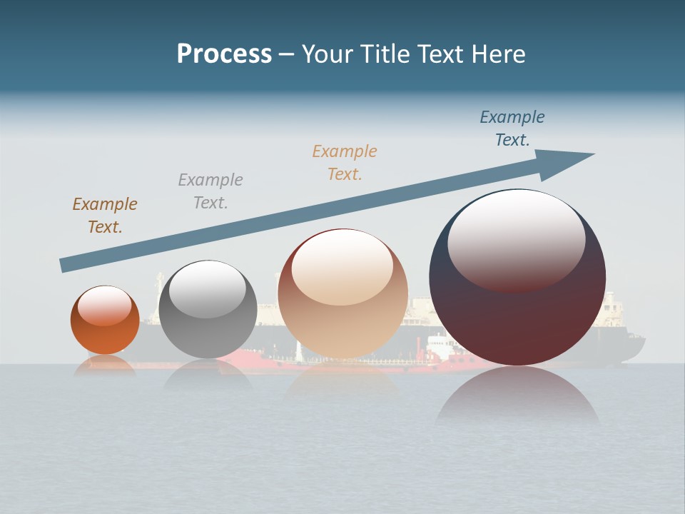 Container Pump Water Scape PowerPoint Template