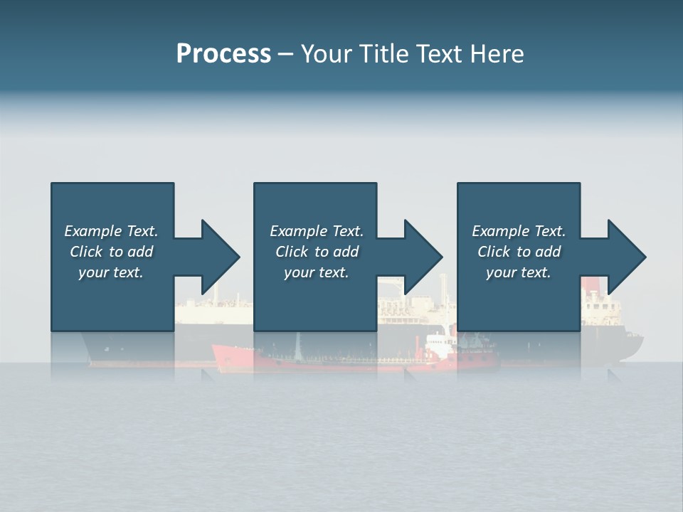 Container Pump Water Scape PowerPoint Template