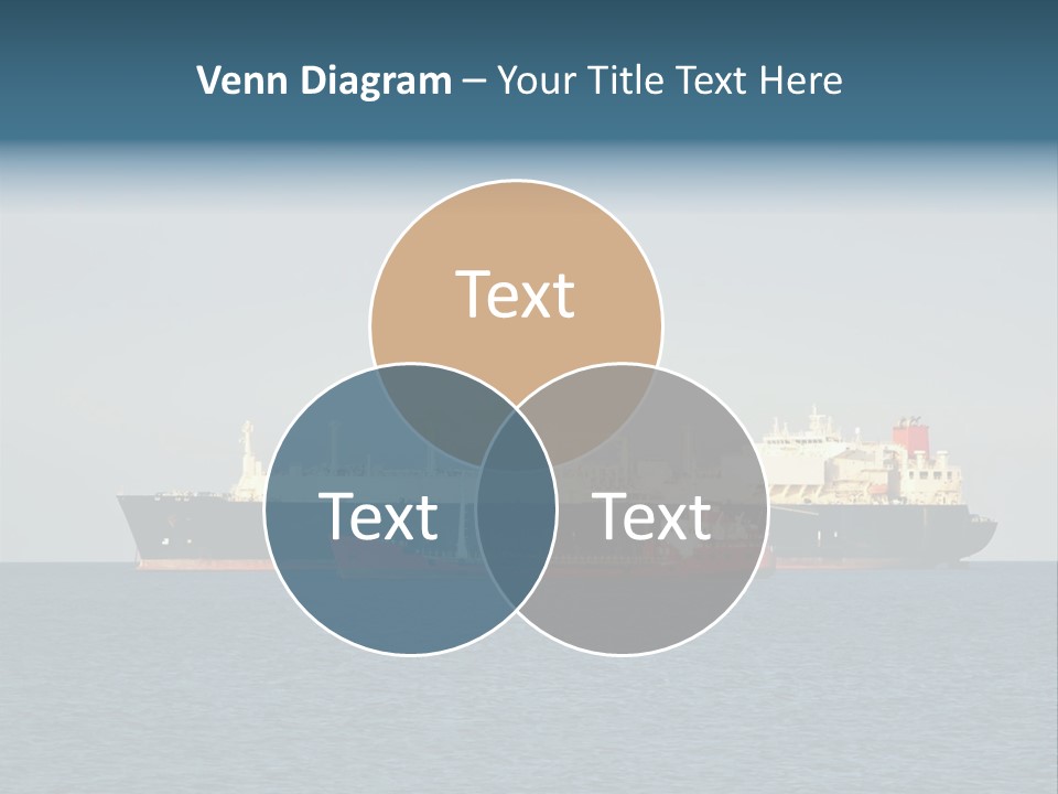 Container Pump Water Scape PowerPoint Template