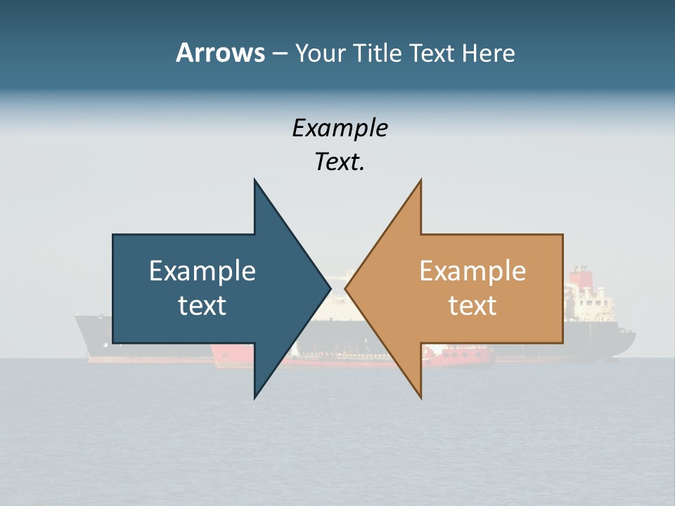 Container Pump Water Scape PowerPoint Template