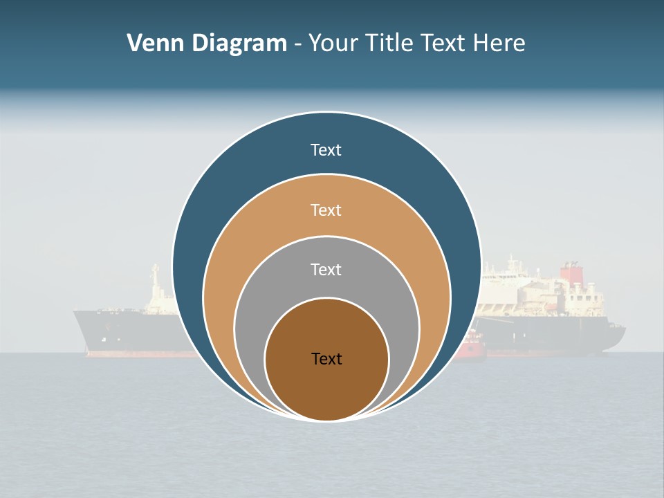 Container Pump Water Scape PowerPoint Template