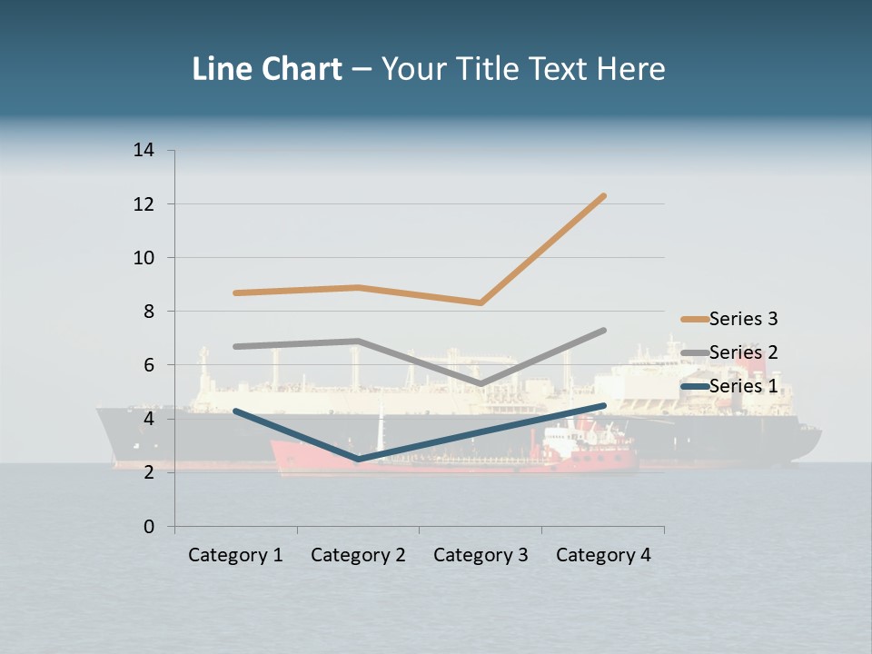 Container Pump Water Scape PowerPoint Template