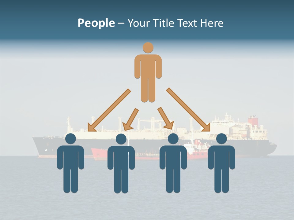 Container Pump Water Scape PowerPoint Template