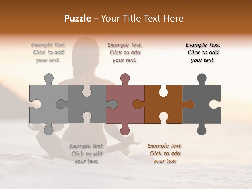 Sea People Beauty PowerPoint Template