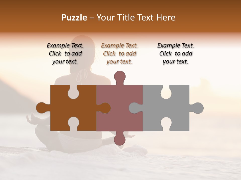 Sea People Beauty PowerPoint Template