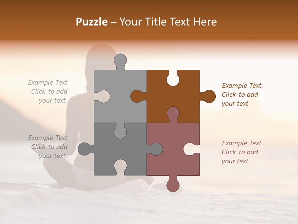 Sea People Beauty PowerPoint Template